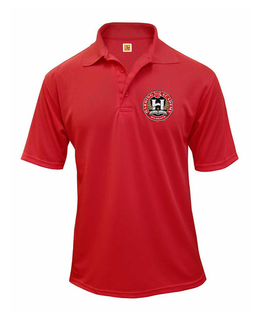 Youth Performance Polo With Harding Academy Logo