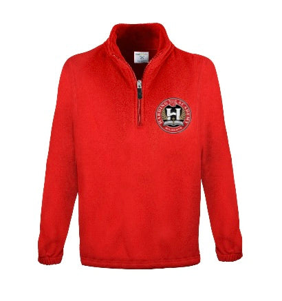 Youth 1/4 Zip Fleece with Harding Academy Logo