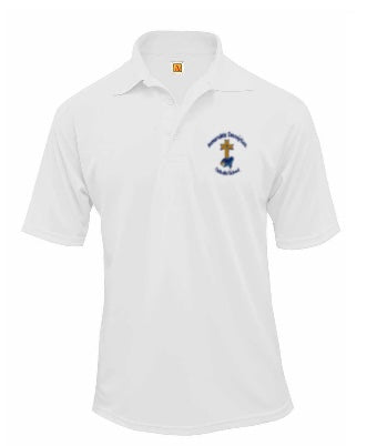 Adult Short Sleeve DriFit Polo With Immaculate Conception Logo