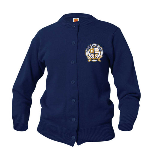 Youth Cardigan with Ambassador Baptist Logo