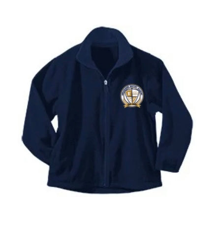 Youth Full-Zip Fleece with Ambassador Baptist Logo