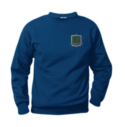 Youth Crewneck Sweatshirt with Christian Life Academy Logo