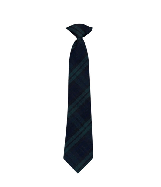 79 Plaid Clip-On Tie