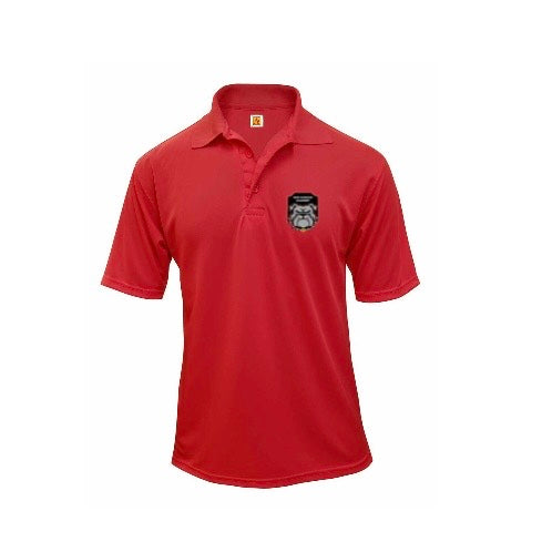 Youth Short Sleeve Performance Polo with New Horizon Logo