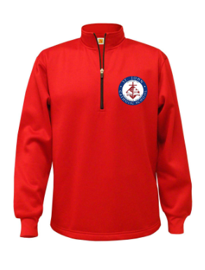 Youth Performance Pullover with St. John's Russellville Logo