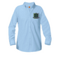 Girls Blue Oxford with Christian Life Academy Logo