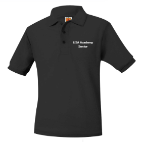 SENIORS - Youth Short Sleeve SENIOR Polo with LISA Logo