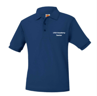SENIORS - Youth Short Sleeve SENIOR Polo with LISA Logo