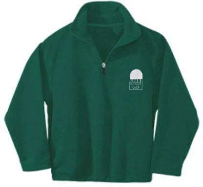Adult Full Zip Fleece Jacket with Forest Park Logo