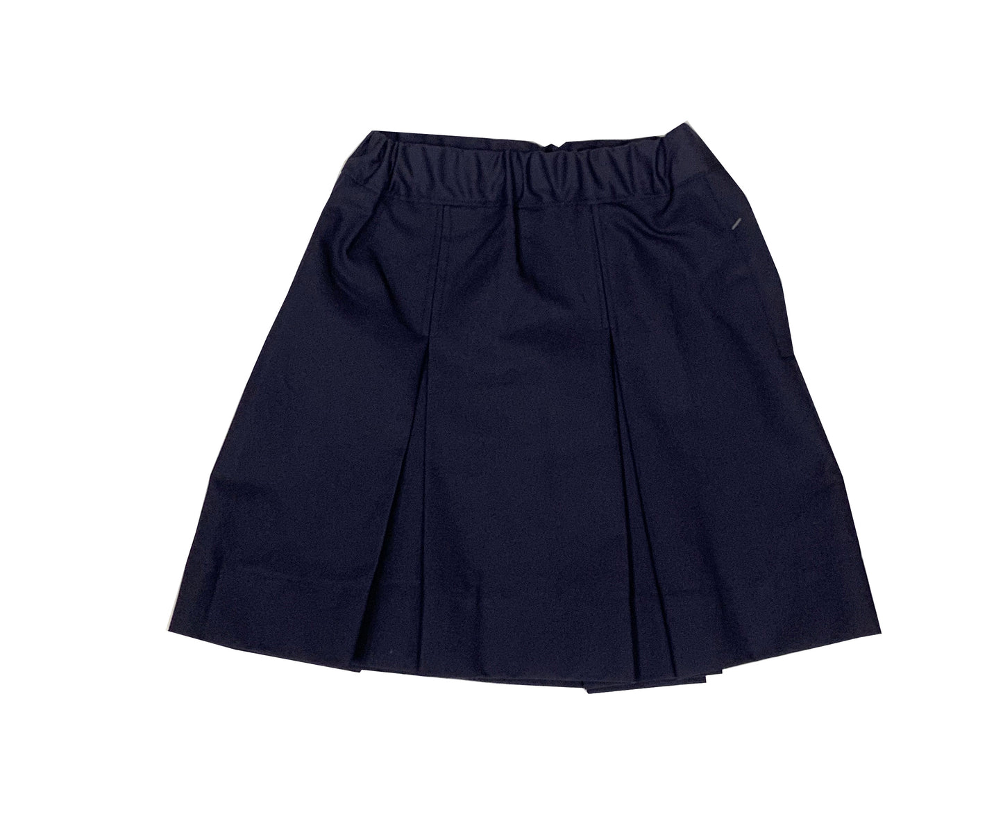 Navy Box Pleat Skirt PCA