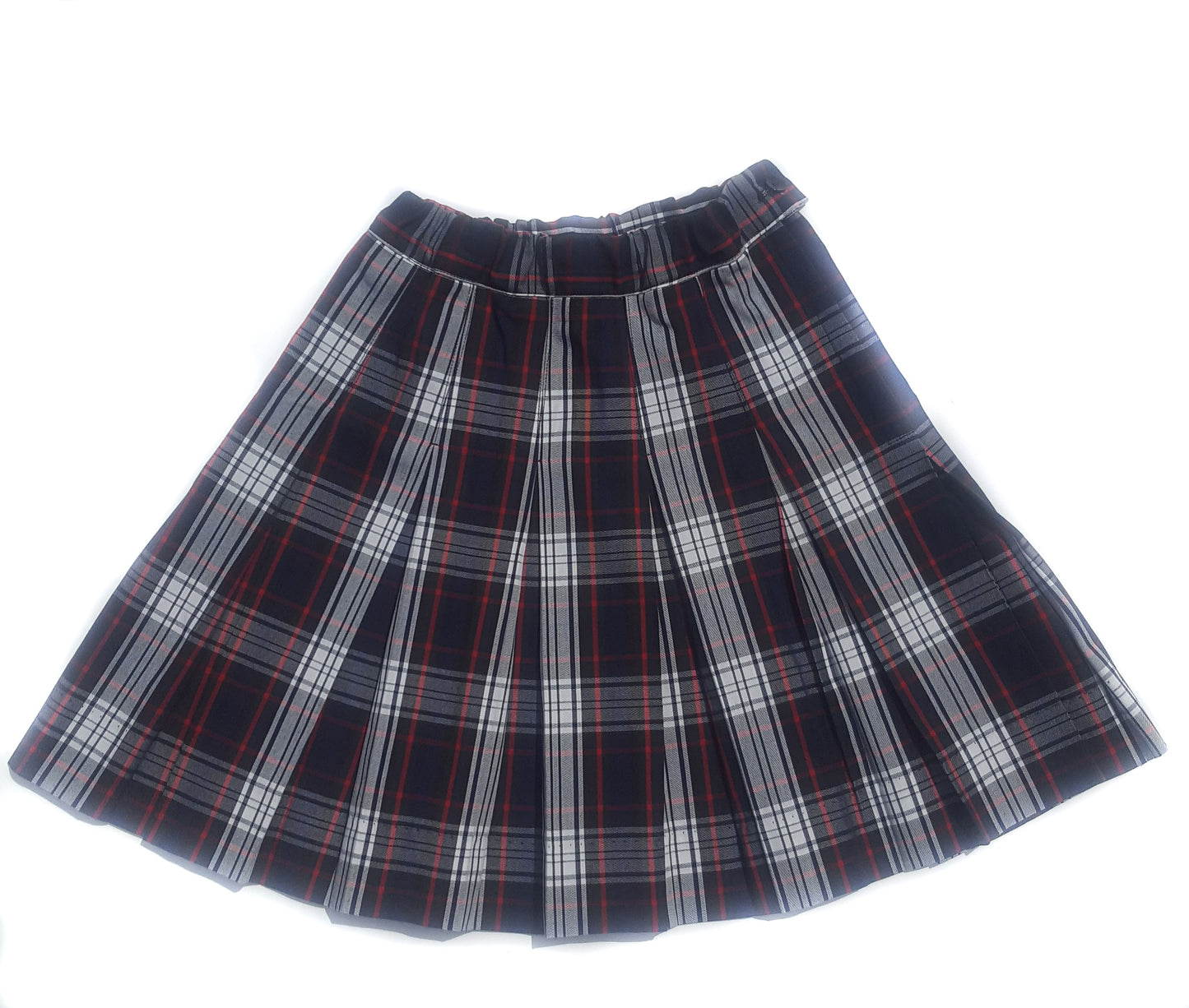 All Around Plaid Skirt
