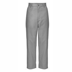 Boys Flat Front Regular Pant Grey