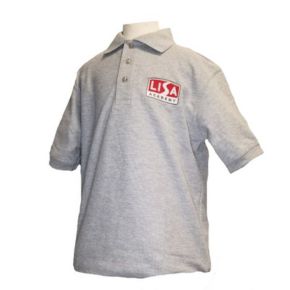 Adult Middle School Polo With LISA Logo