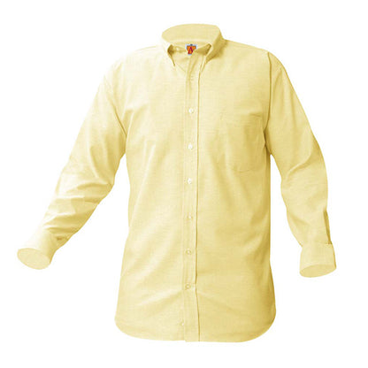 Mens Long Sleeve Oxford - Baptist Prep